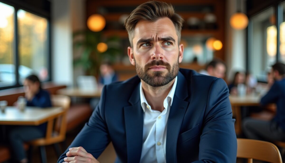 Les signes révélateurs qu’un homme est troublé par votre présence