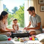 Quelle quantité de couches prévoir pour partir en vacances avec bébé ?