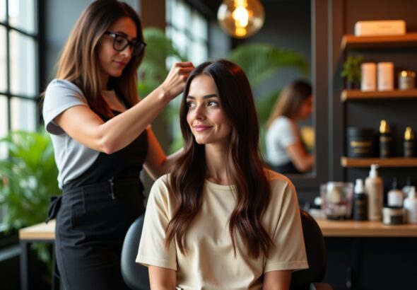 Le balayage : un effet de mode qui met-il vraiment vos cheveux en danger ?