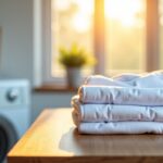 Astuces efficaces pour retrouver un linge blanc après une décoloration bleue