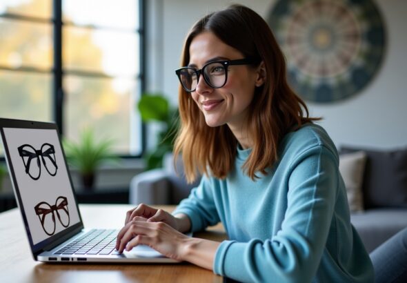 Découvrez comment tester vos lunettes de vue en ligne grâce à des essais virtuels innovants