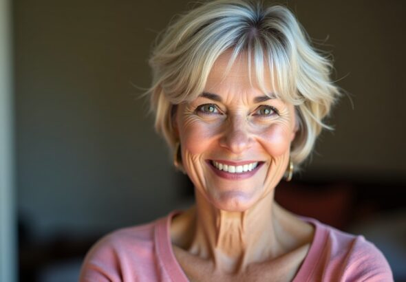Inspirations de coiffures courtes élégantes pour femmes de 60 ans et plus