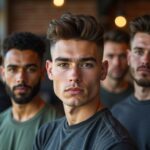 Quelle version de burst fade harmonise le mieux avec la forme de votre visage ?