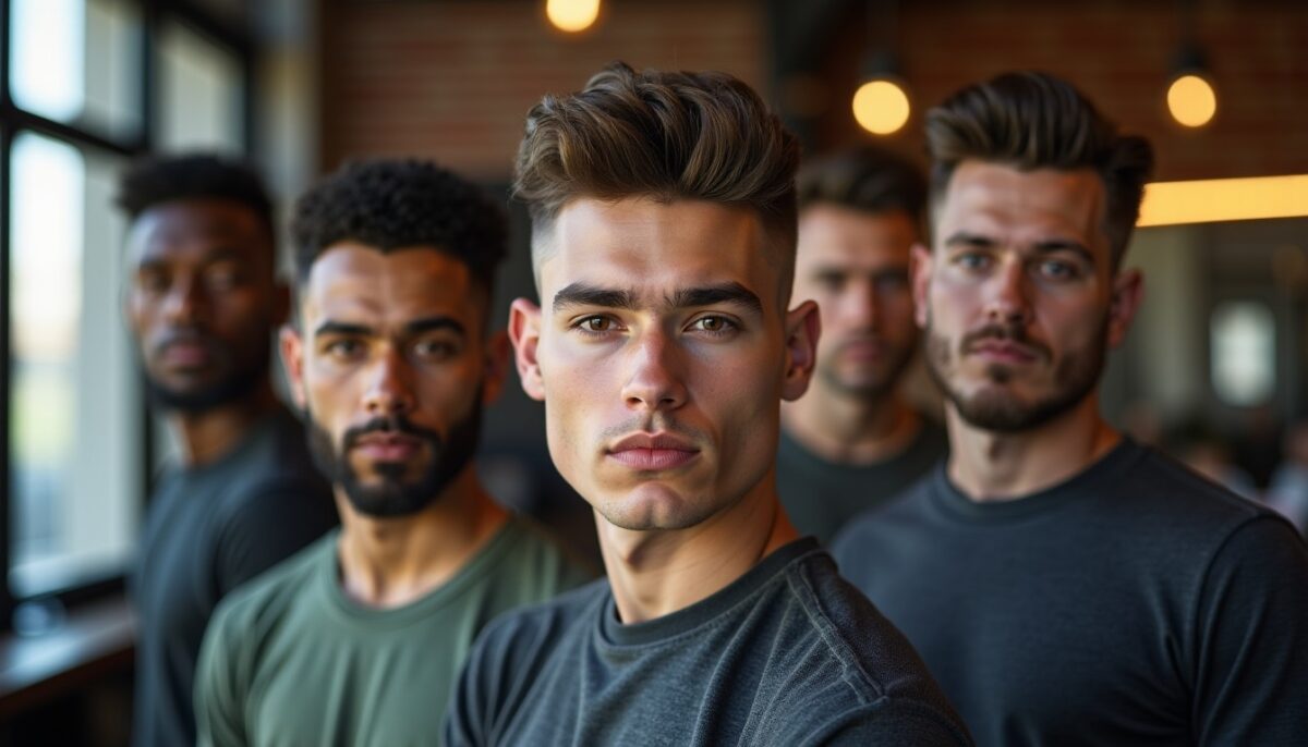 Quelle version de burst fade harmonise le mieux avec la forme de votre visage ?